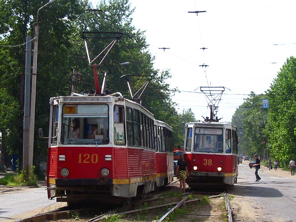 Ярославль, 71-605 (КТМ-5М3) № 120; Ярославль, 71-605 (КТМ-5М3) № 38