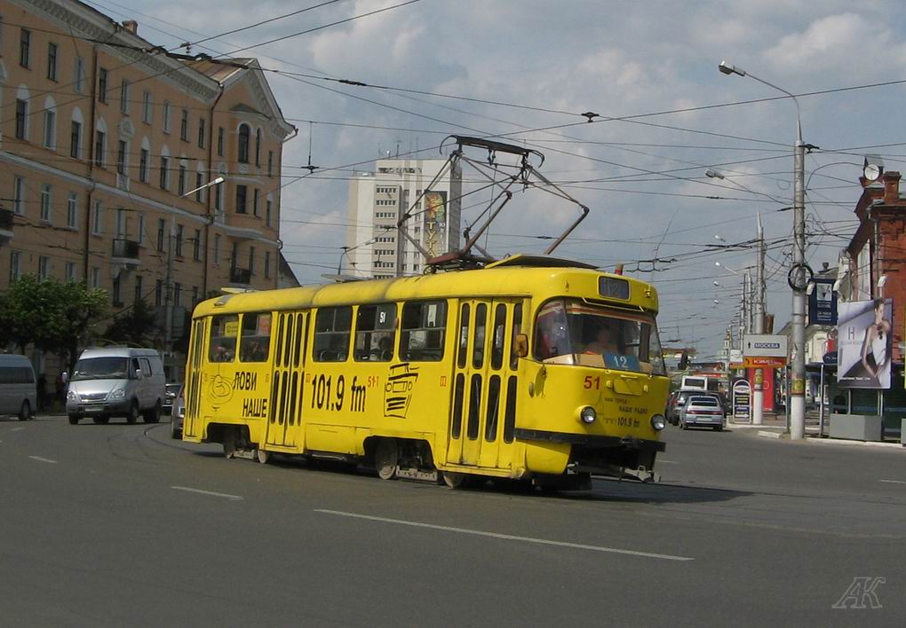 Тула, Tatra T3SU № 51