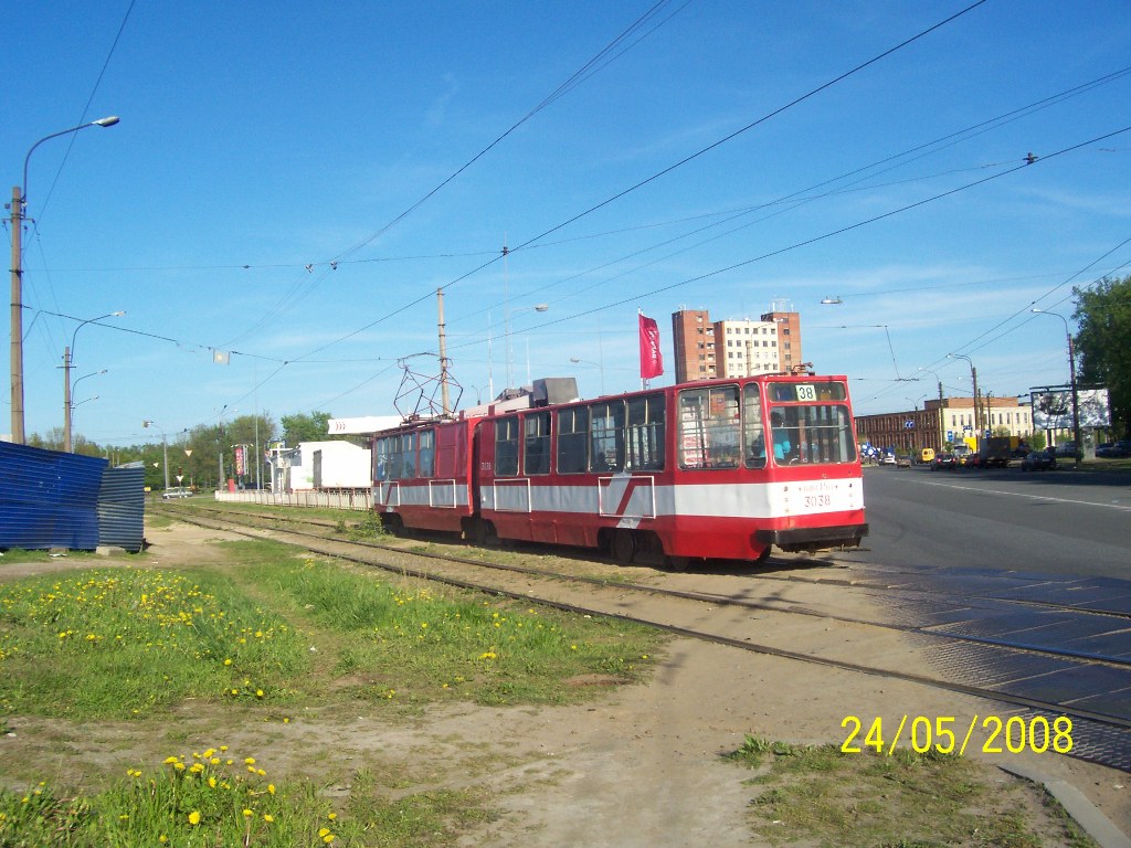 Санкт-Петербург, ЛВС-86К № 3038 Санкт-Петербург, ЛВС-86К № 3038