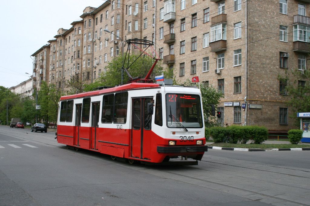 Москва, 71-134А (ЛМ-99АЭ) № 3040 Москва, 71-134А (ЛМ-99АЭ) № 3040