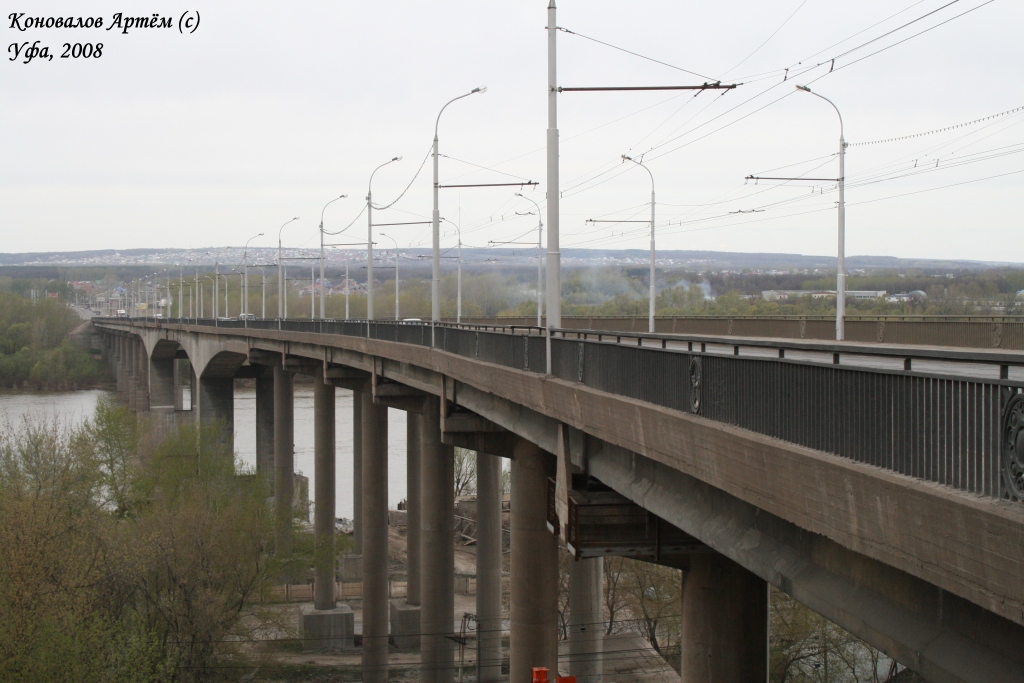 Уфа — Троллейбусная сеть — юг