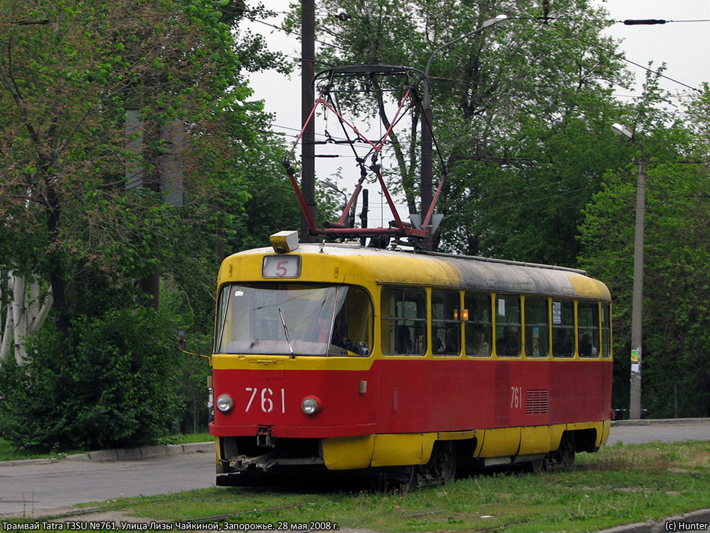 Запорожье, Tatra T3SU № 761