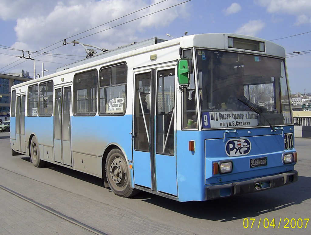Ростов-на-Дону, Škoda 14Tr01 № 312