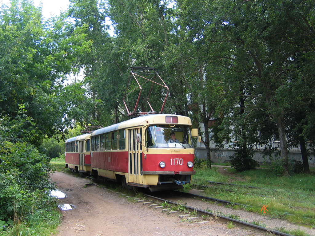 Ижевск, Tatra T3SU (двухдверная) № 1170