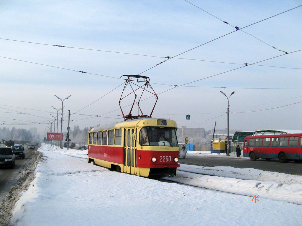 Ижевск, Tatra T3SU (двухдверная) № 2260