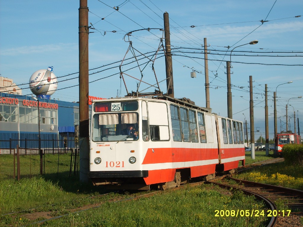 Санкт-Петербург, ЛВС-86К № 1021