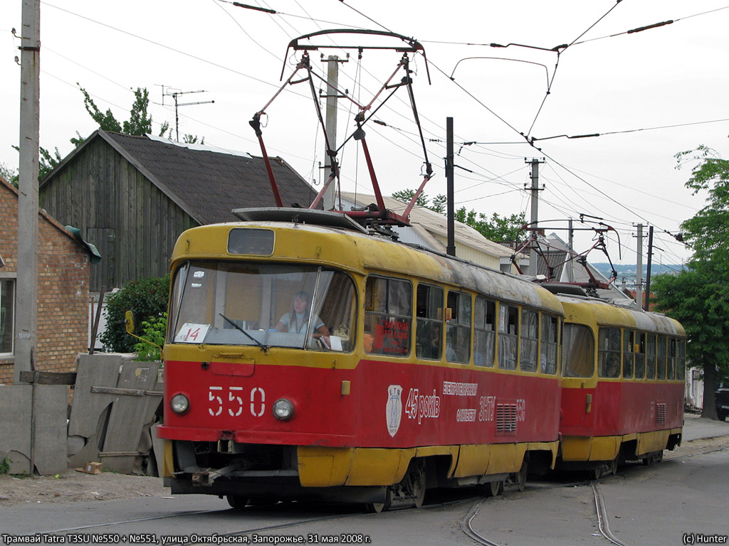Saporischja, Tatra T3SU Nr. 550