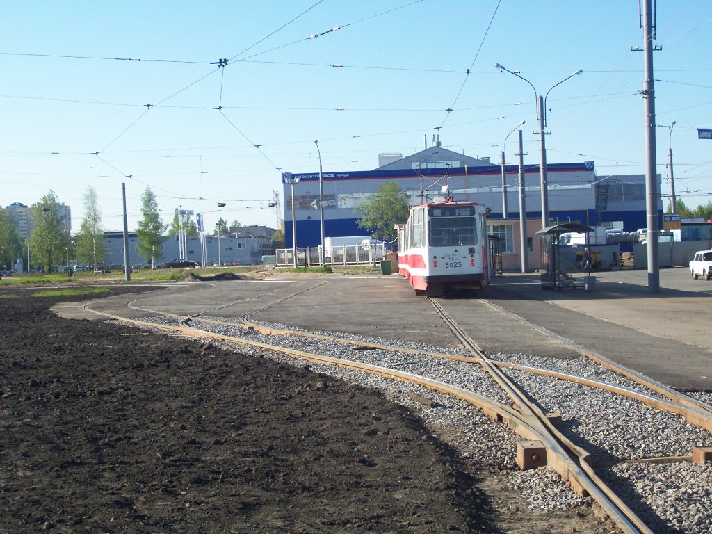 Санкт-Петербург, ЛВС-86К № 5025; Санкт-Петербург — Конечные станции и разворотные кольца
