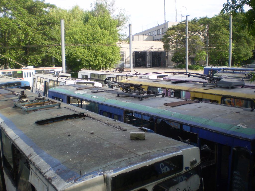 Днепр — Территория троллейбусных депо Днепр — Территория троллейбусных депо