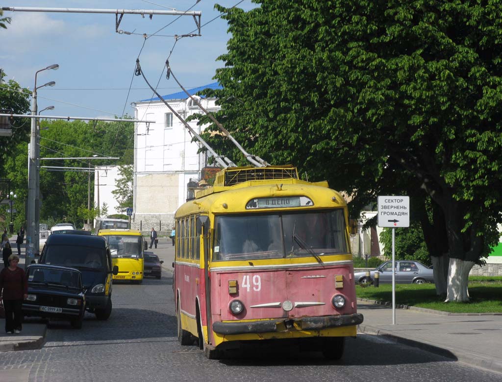 Lutsk, Škoda 9Tr19 # 49