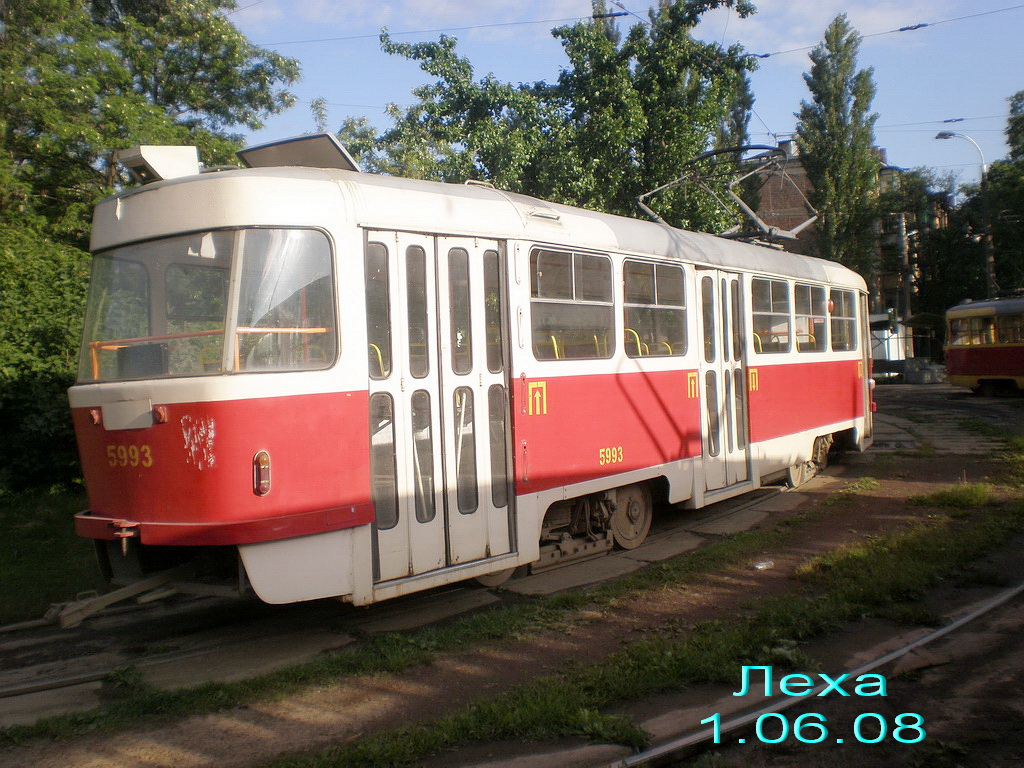 Киев, Tatra T3SU № 5993