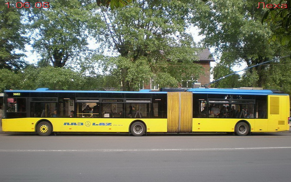 Кіеў, ЛАЗ E301D1 № 3602