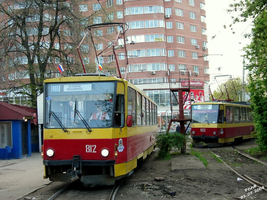 Ростов-на-Дону, Tatra T6B5SU № 812