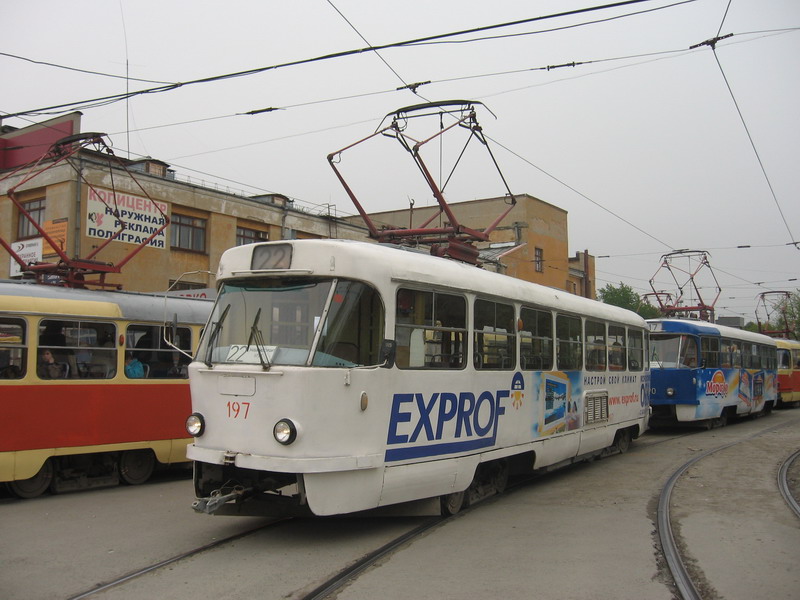 Екатеринбург, Tatra T3SU № 197