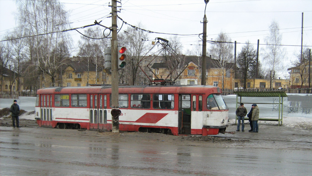 Тула, Tatra T3SU № 59; Тула — Трамвайная линия на Косую Гору