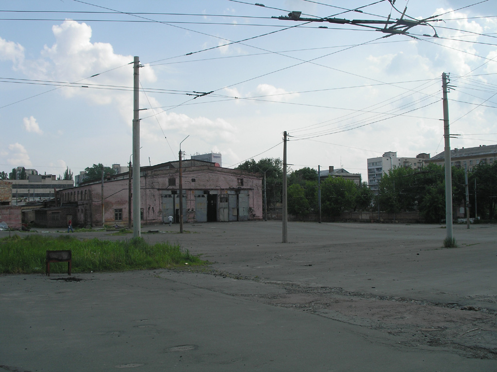 Киев — Троллейбусные депо: 1. Старая территория на ул. Красноармейской (Большой Васильковской)