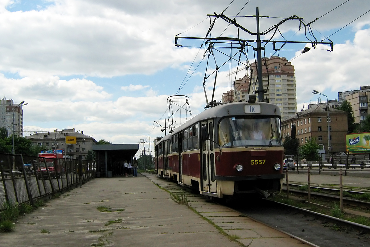 Киев, Tatra T3SU № 5557