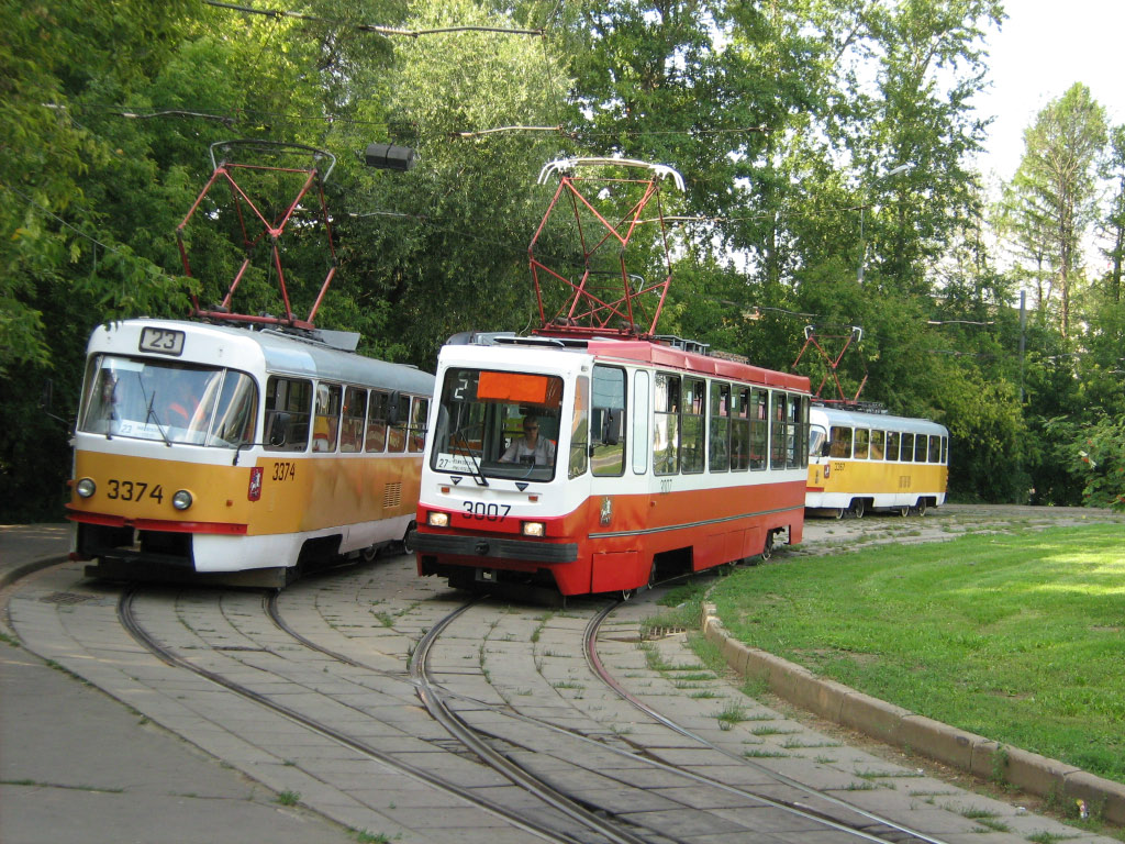 Moscow, MTTCh № 3374; Moscow, 71-134A (LM-99AE) № 3007