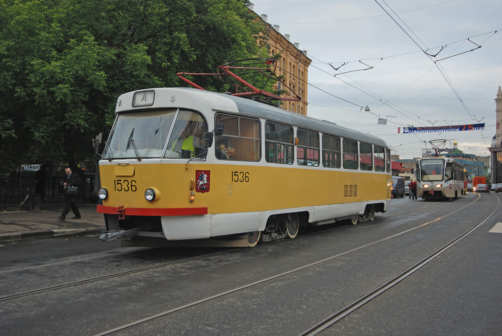 Moskva, Tatra T3SU č. 1536