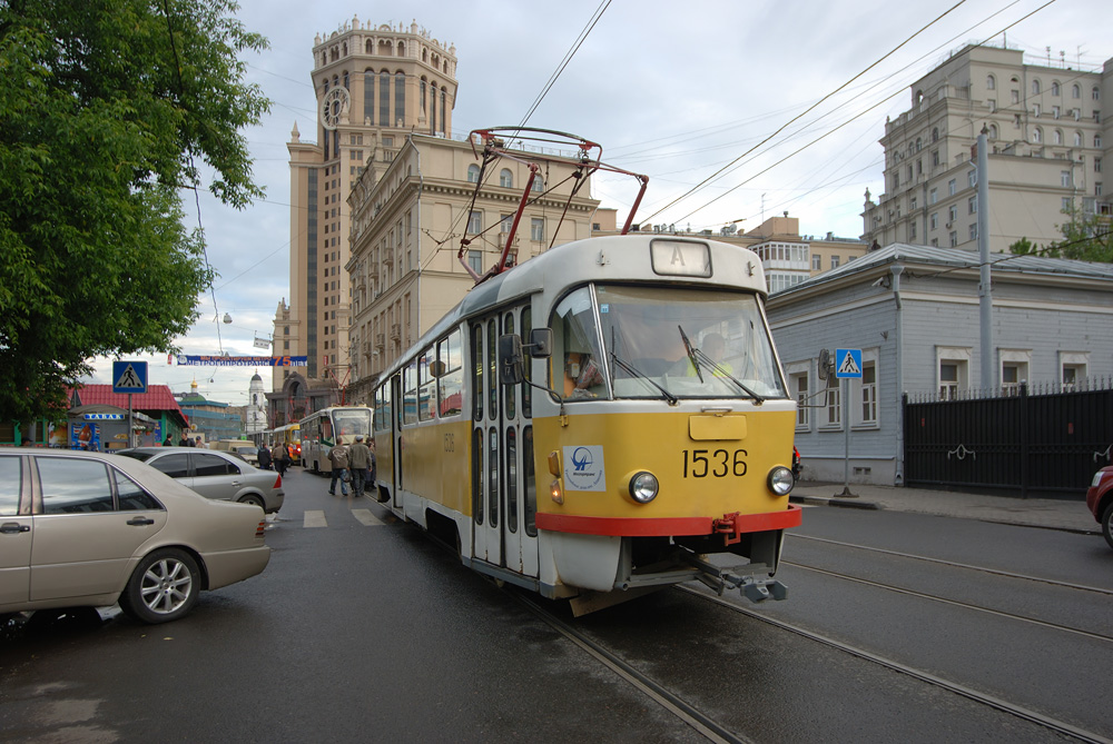 Moskva, Tatra T3SU č. 1536