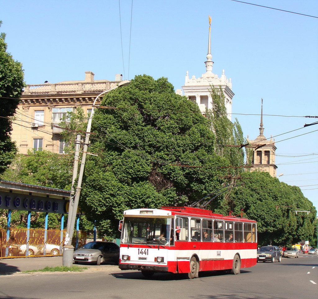Мариуполь, Škoda 14Tr02 № 1441