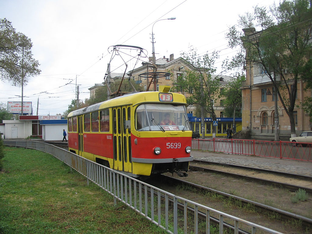 Волгоград, Tatra T3SU № 5699