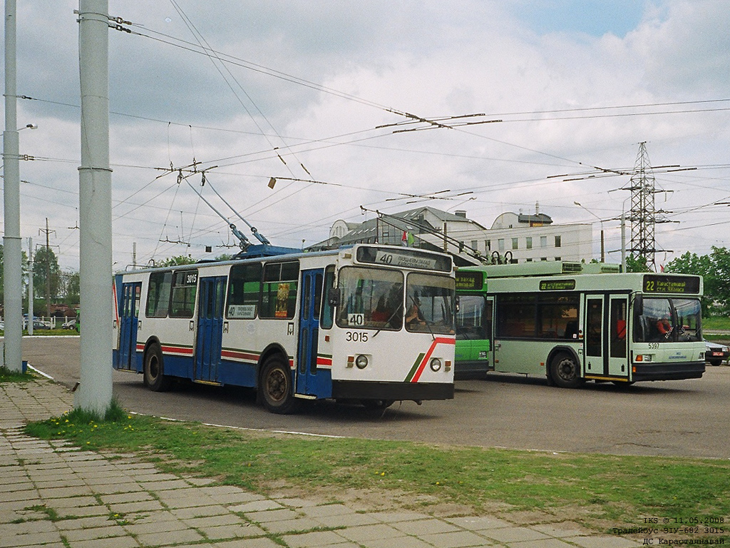Минск, ЗиУ-682 КВР БКМ № 3015