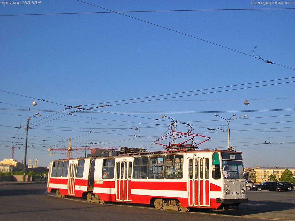 Санкт-Петербург, ЛВС-86К № 3016 Санкт-Петербург, ЛВС-86К № 3016