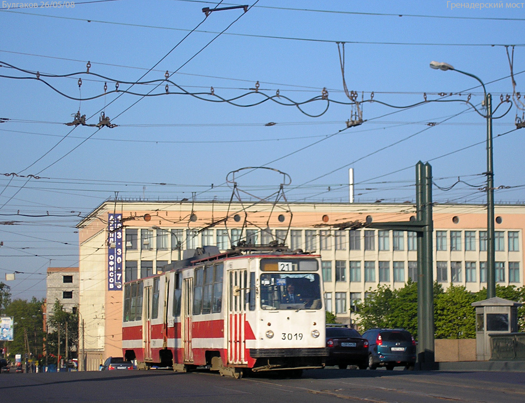 Санкт-Петербург, ЛВС-86К № 3019