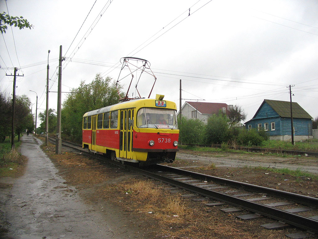 Volgograd, Tatra T3SU N°. 5738