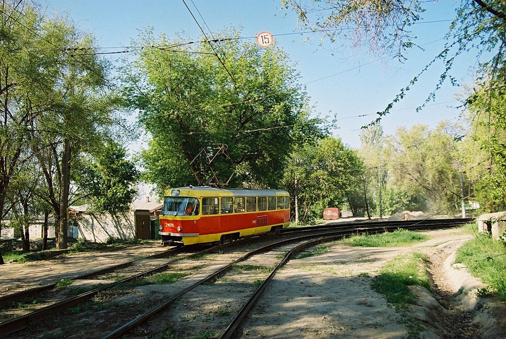Волгоград, Tatra T3SU (двухдверная) № 2465