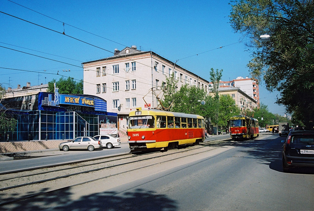 Волгоград, Tatra T3SU № 2695