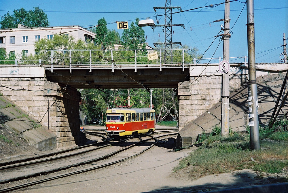 Волгоград, Tatra T3SU (двухдверная) № 2640