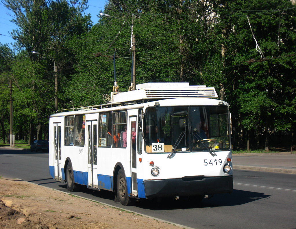 Санкт-Петербург, ВЗТМ-5284 № 5419