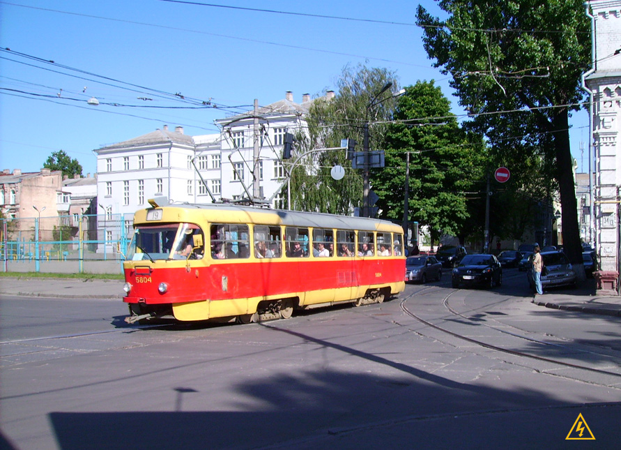 Киев, Tatra T3SU № 5804