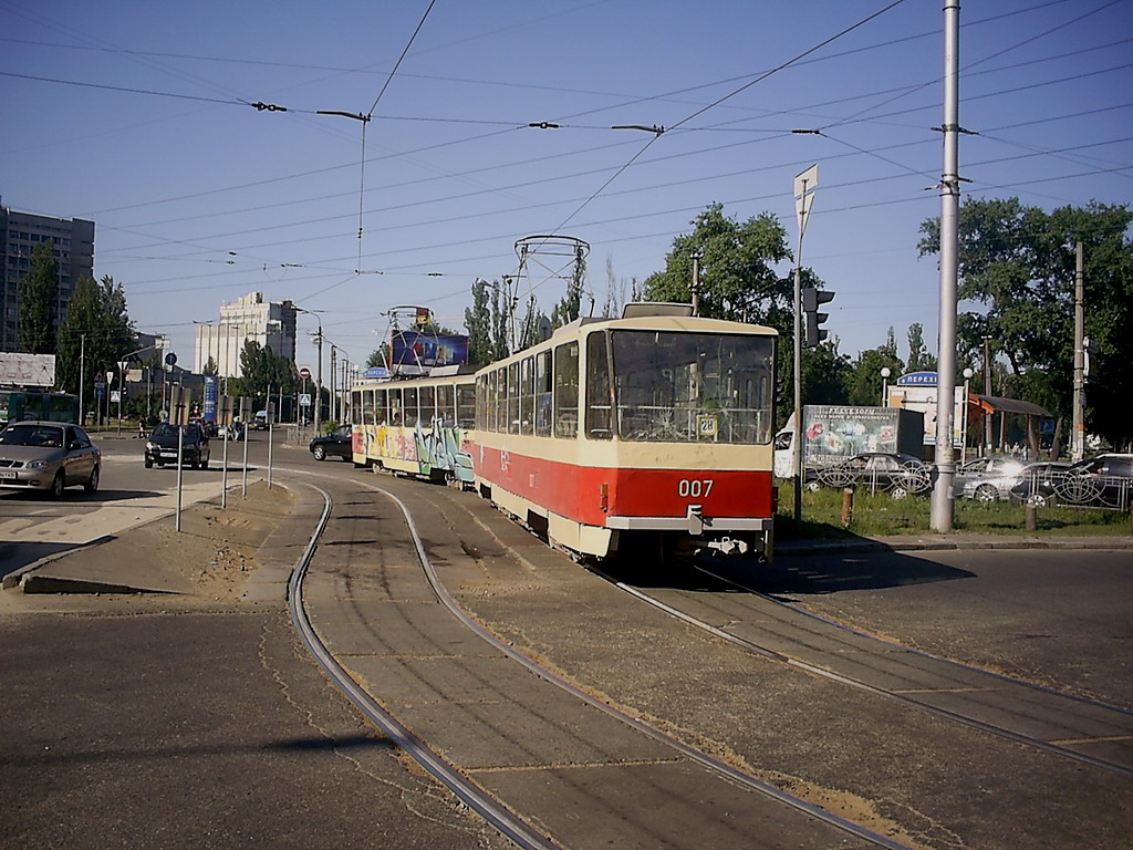 Киев, Tatra T6B5SU № 007
