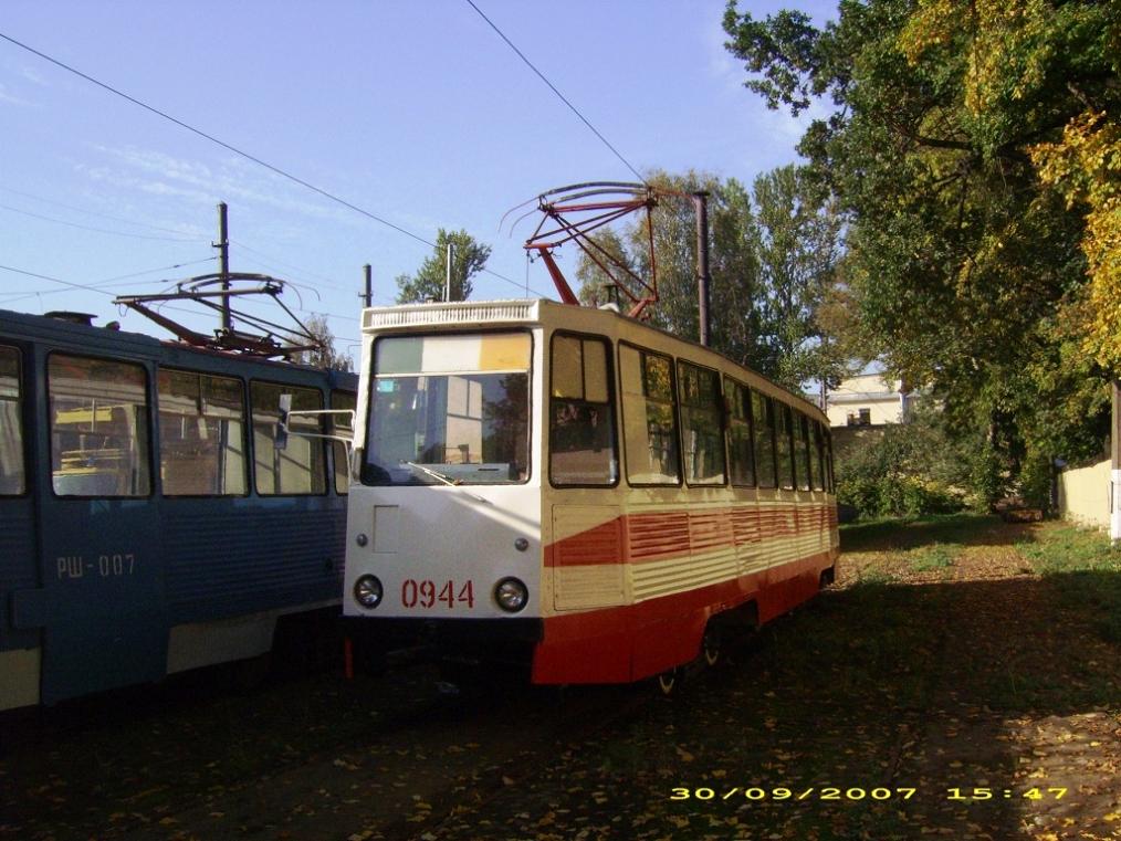 Санкт-Петербург, 71-605 (КТМ-5М3) № 0944; Санкт-Петербург — 100-летие трамвая: парад и выставка спецтехники