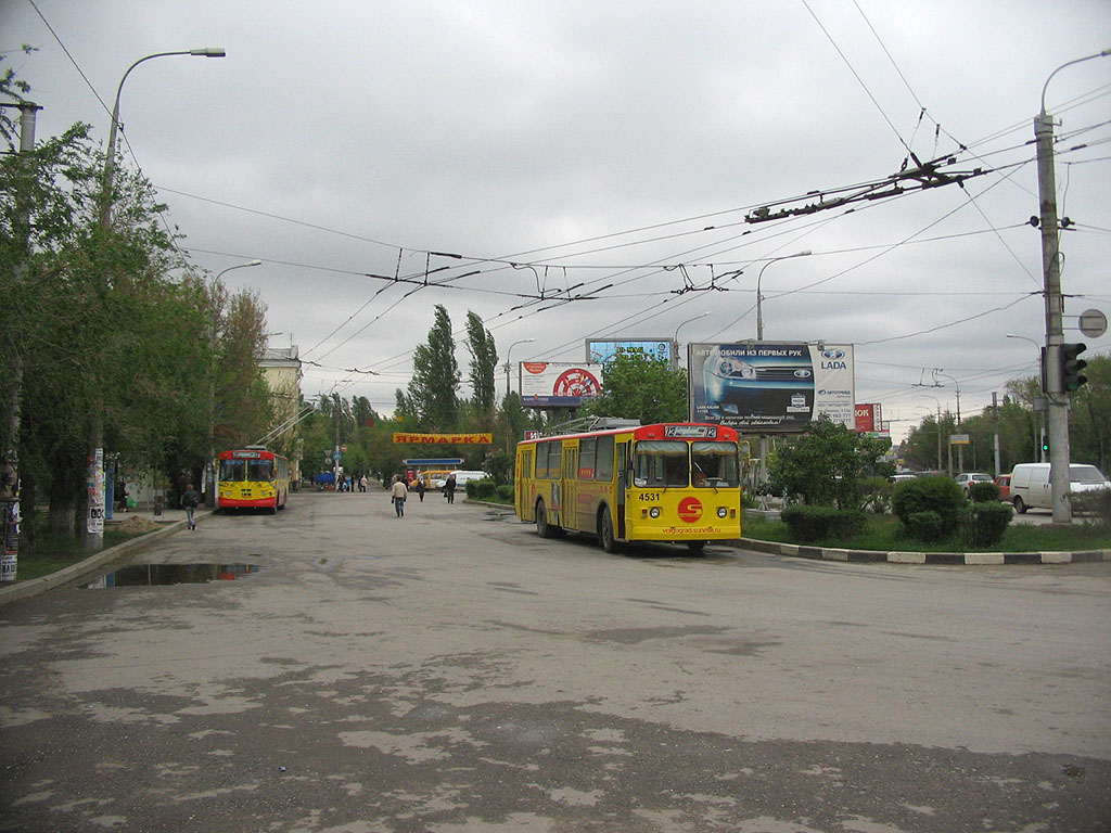 Волгоград — Троллейбусные линии: [1 и 4] Центральная сеть