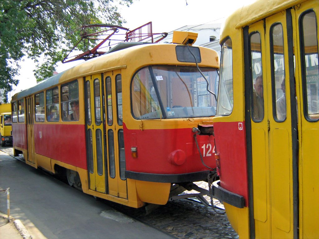 Краснодар, Tatra T3SU № 124