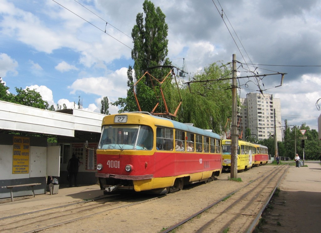 Харьков, Tatra T3SU № 4001 Харьков, Tatra T3SU № 4001