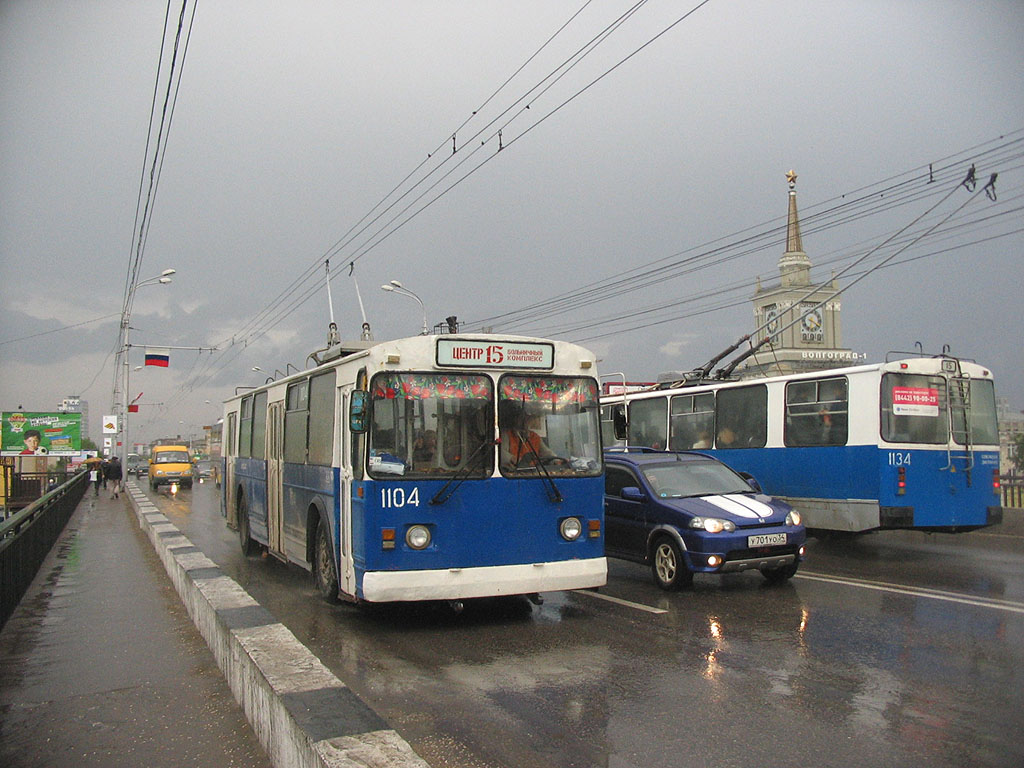 Волгоград, ЗиУ-682 (ВЗСМ) № 1104; Волгоград, ЗиУ-682В [В00] № 1134