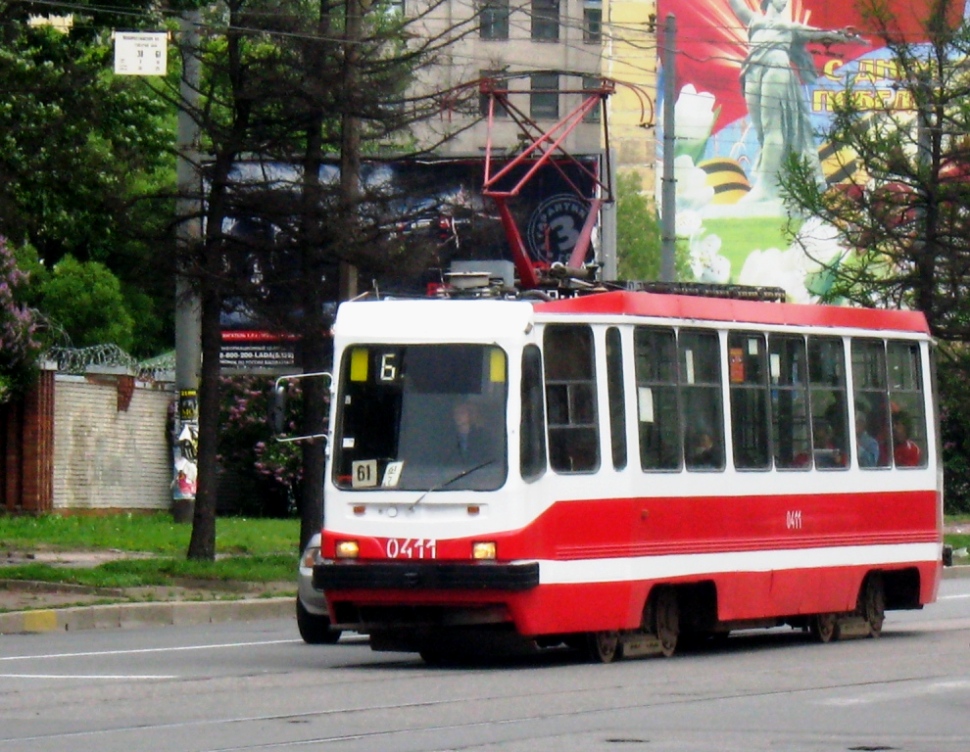 Санкт-Петербург, 71-134К (ЛМ-99К) № 0411 Санкт-Петербург, 71-134К (ЛМ-99К) № 0411