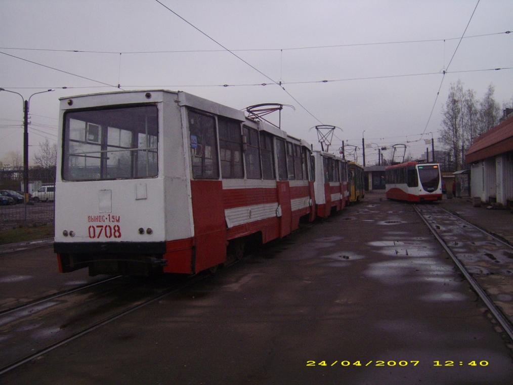 Санкт-Петербург, 71-605 (КТМ-5М3) № 0708