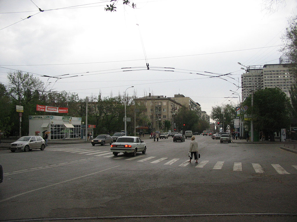 Волгоград — Троллейбусные линии: [1 и 4] Центральная сеть