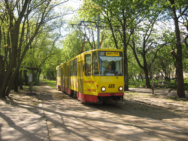 Калининград, Tatra KT4D № 611