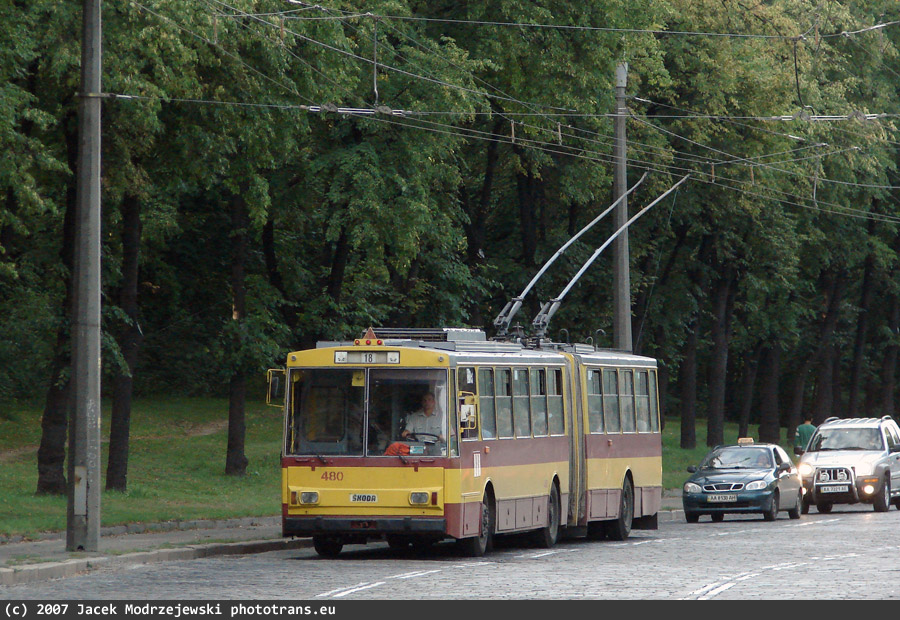 Киев, Škoda 15Tr03/6 № 480