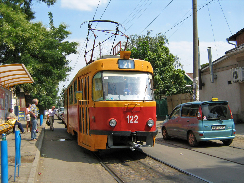 Краснодар, Tatra T3SU № 122