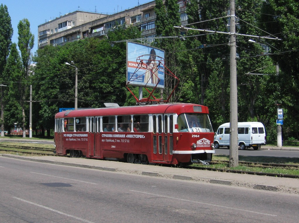 Одесса, Tatra T3SU № 2964