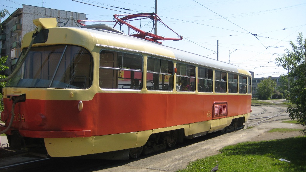 Екатеринбург, Tatra T3SU № 684