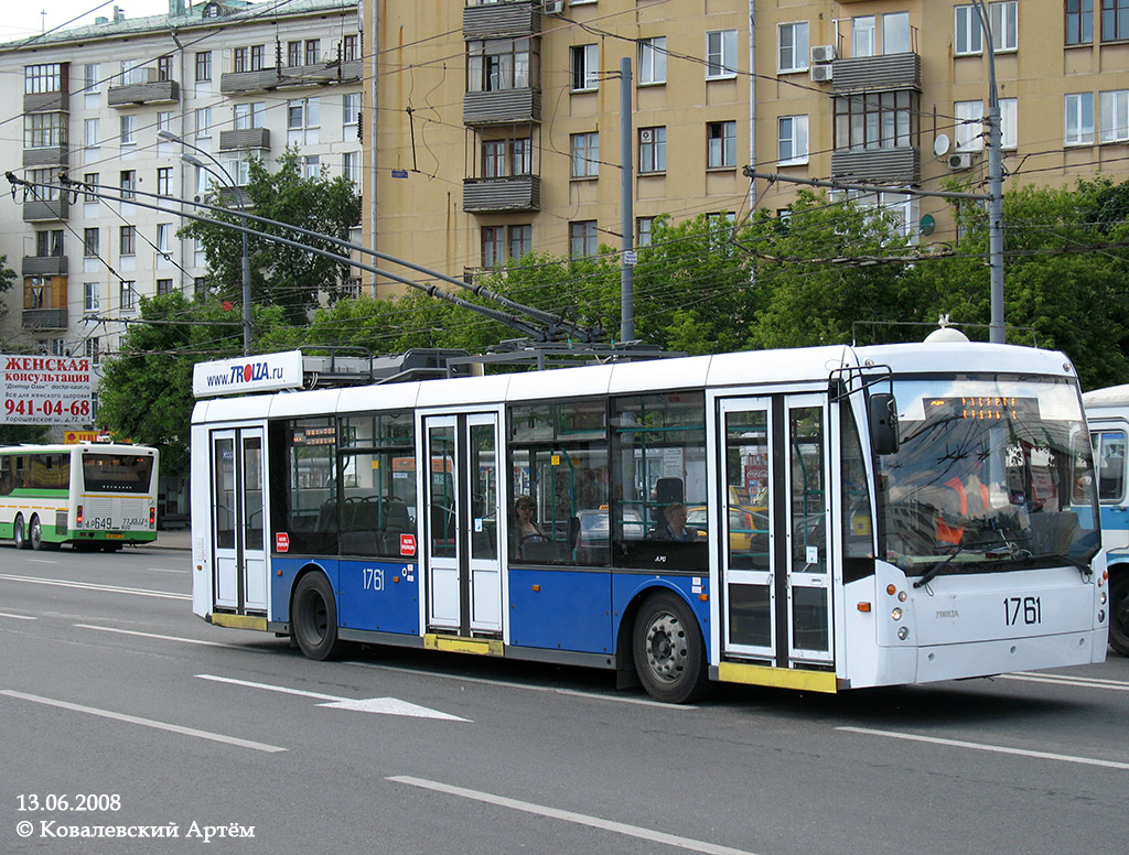 Москва, Тролза-5265.00 «Мегаполис» № 1761
